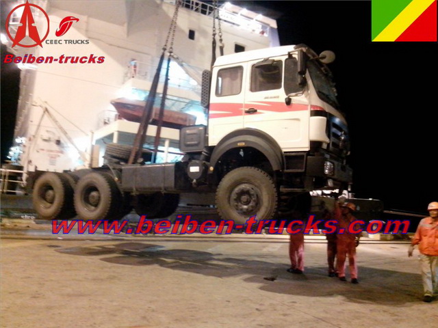 CONGO beiben 2638 tractor camions cliente