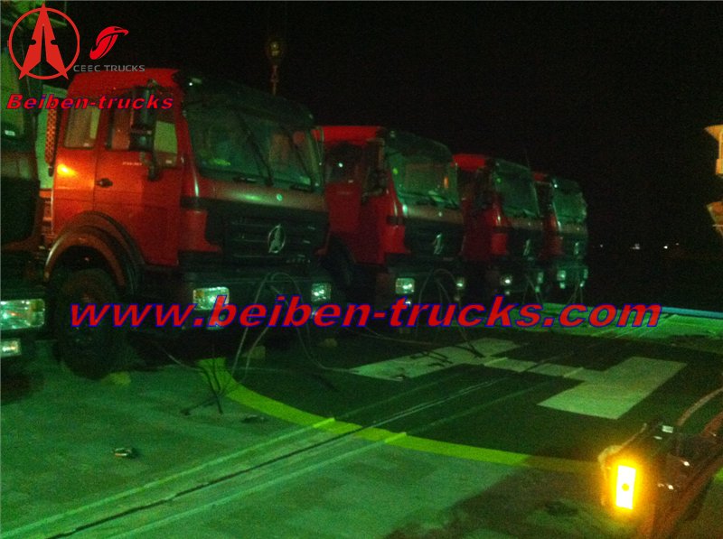 Un cliente nigeriano solicita 30 unidades de camiones tractores beiben 2642 a la empresa CEEC TRUCKS.