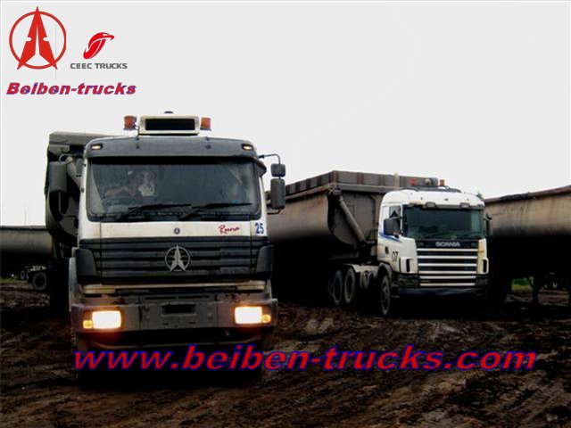 CONGO beiben 2638 tractor camions cliente