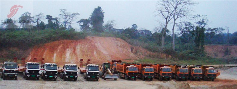 Camión volquete Beiben para África Congo