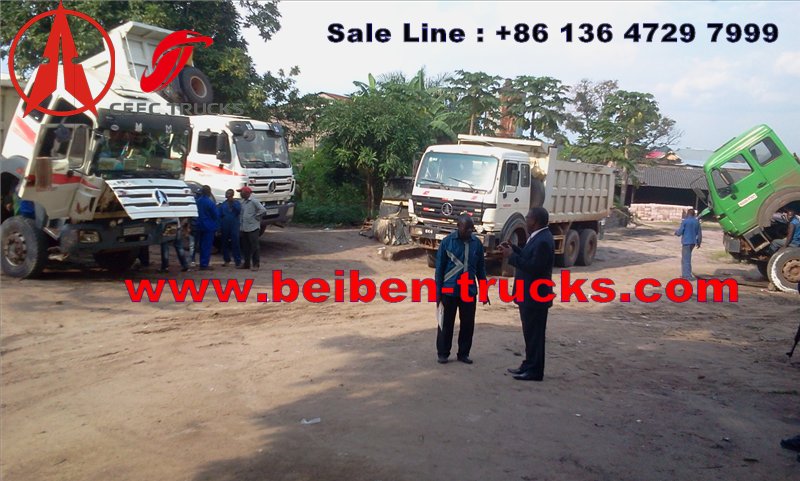 proveedor de camiones volquete beiben de áfrica congo