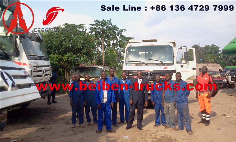Fabricante de camiones volquete Congo North Benz de 340 Hp de China