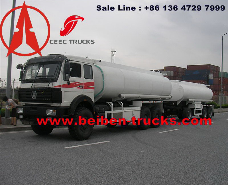 Congo Beiben Trucks proveedor de camiones cisterna de combustible