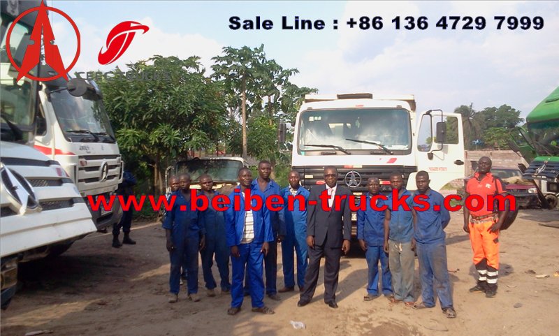 Camión volquete Beiben para África Congo