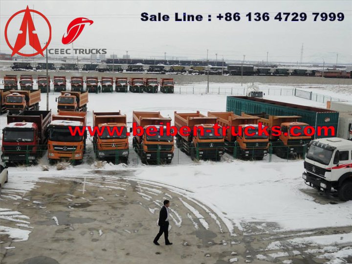 fabricante de camiones volquete beiben en china