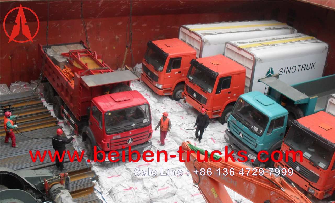 Proveedor de camiones beiben en Nigeria