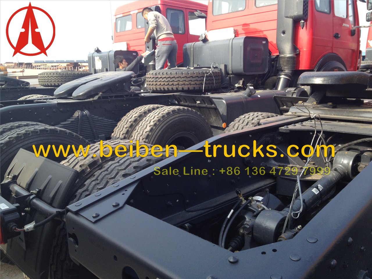 proveedor de camión tractor beiben 2638 de angola