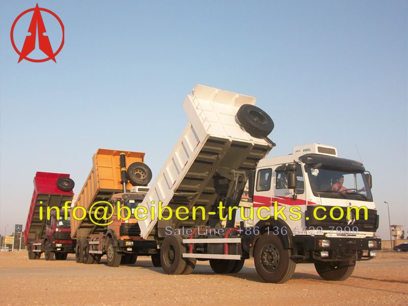 fabricante de camiones volquete beiben 2636 de china.