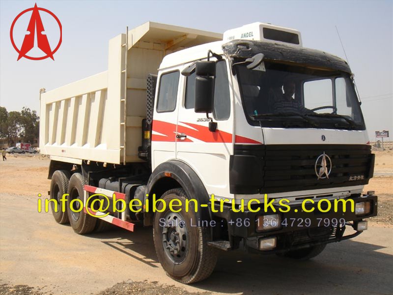 fabricante de camiones volquete beiben 2636 de china.
