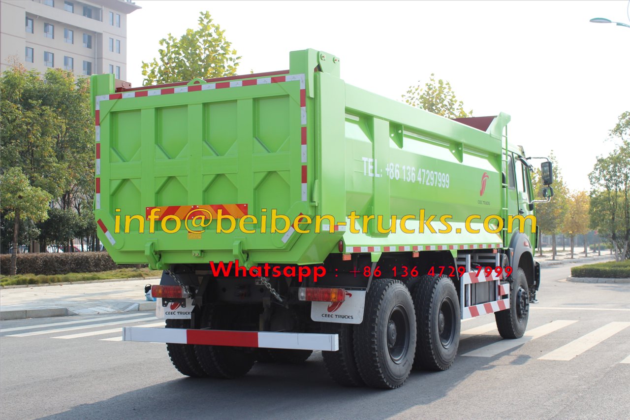 Precio bajo para camión volquete beiben 6X4 de 30 toneladas de China de alta calidad