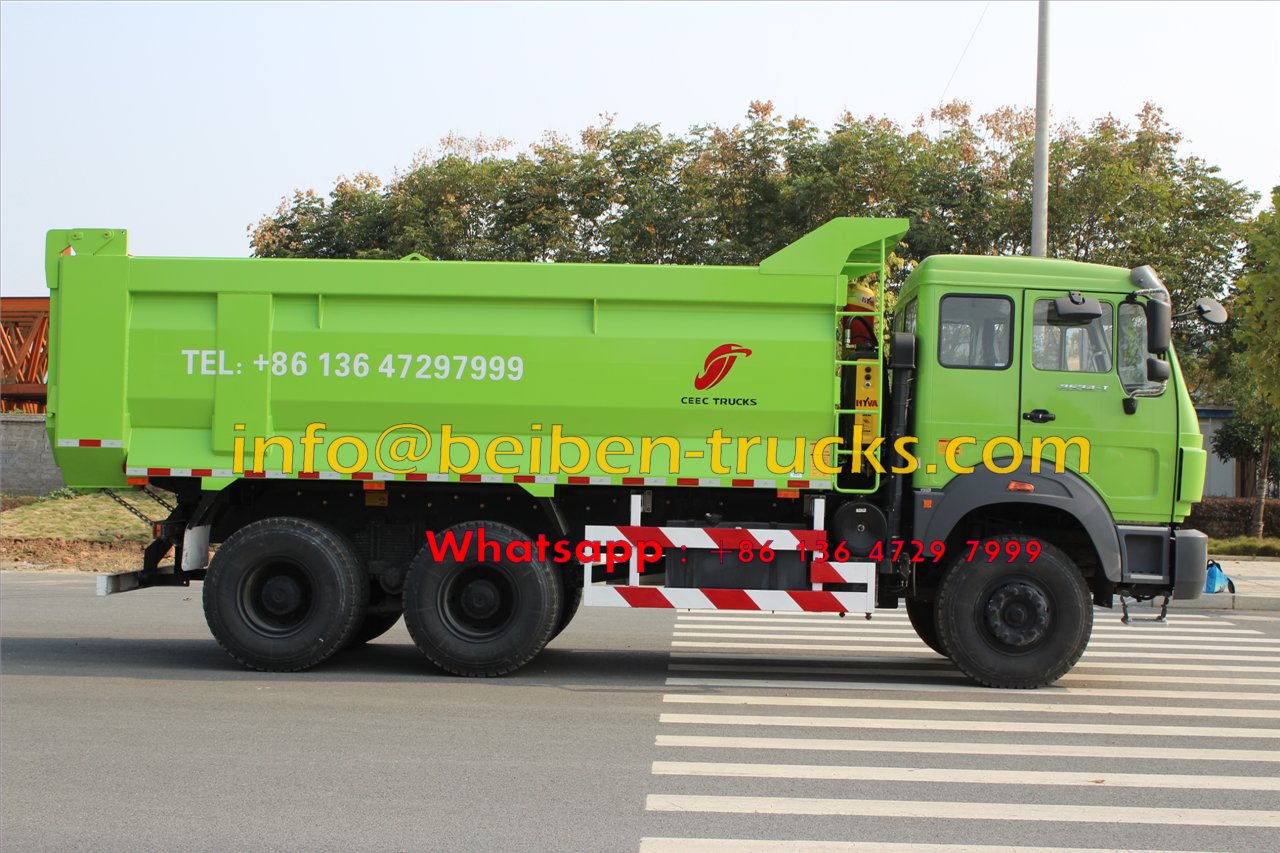 Precio bajo para camión volquete beiben 6X4 de 30 toneladas de China de alta calidad