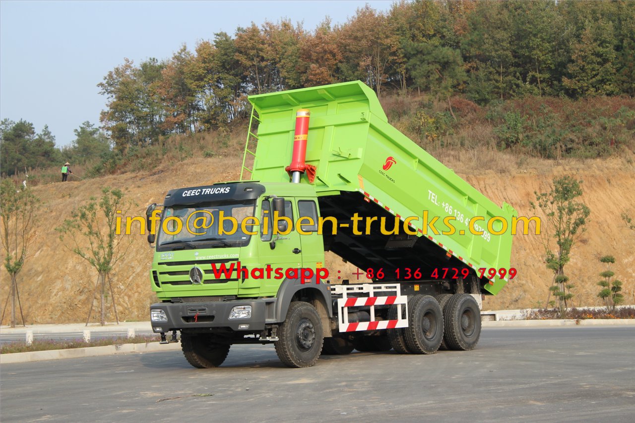Camión volquete nuevo de China de la venta caliente con el camión volquete Beiben del precio más barato 6*4 380hp