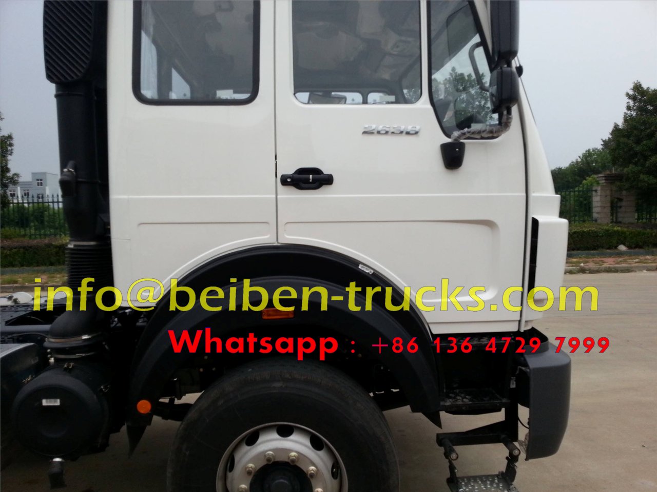 camiones tractores tanzania beiben 2636