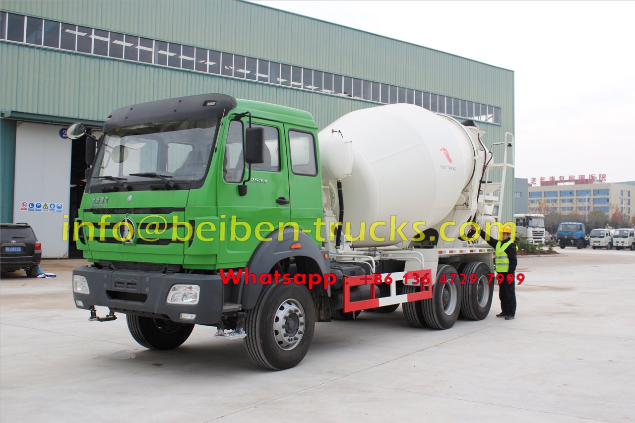 Camión hormigonera Beiben 6X4 de alta calidad de China a la venta