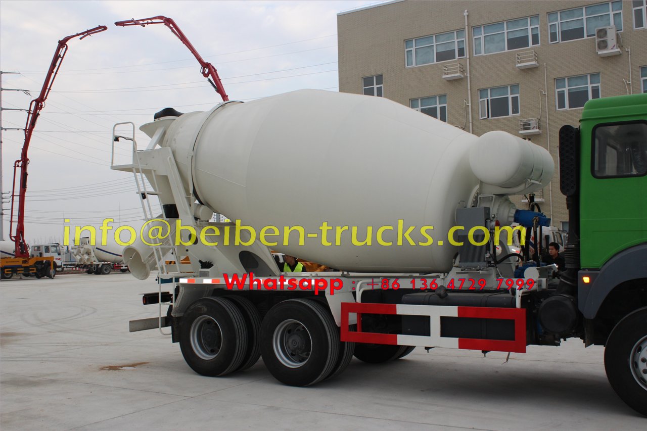 Camión hormigonera North Benz NG80 6x4 camión de cemento