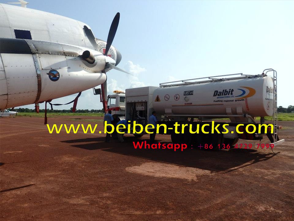 camión de reabastecimiento de combustible del aeropuerto de beiben