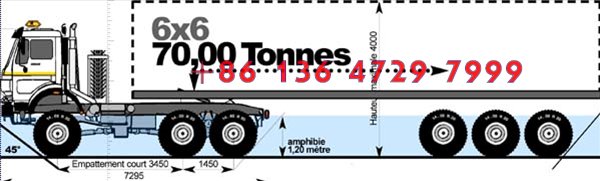 Camión tractor todoterreno beiben 2534