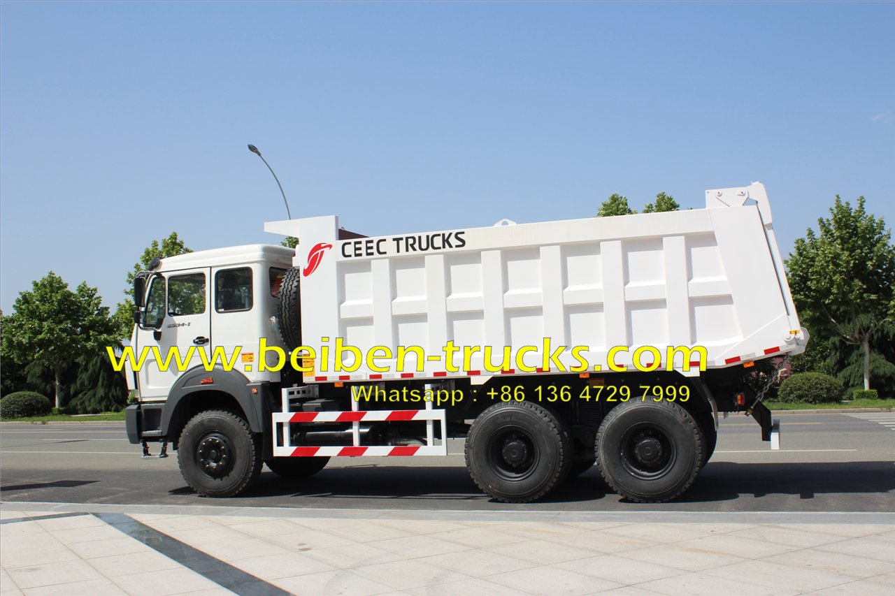 El mejor proveedor de camiones volquete beiben de 50 toneladas de África