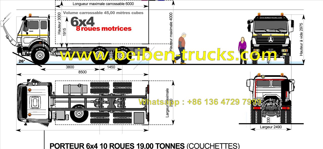 fabricante de camiones volquete beiben 70 T