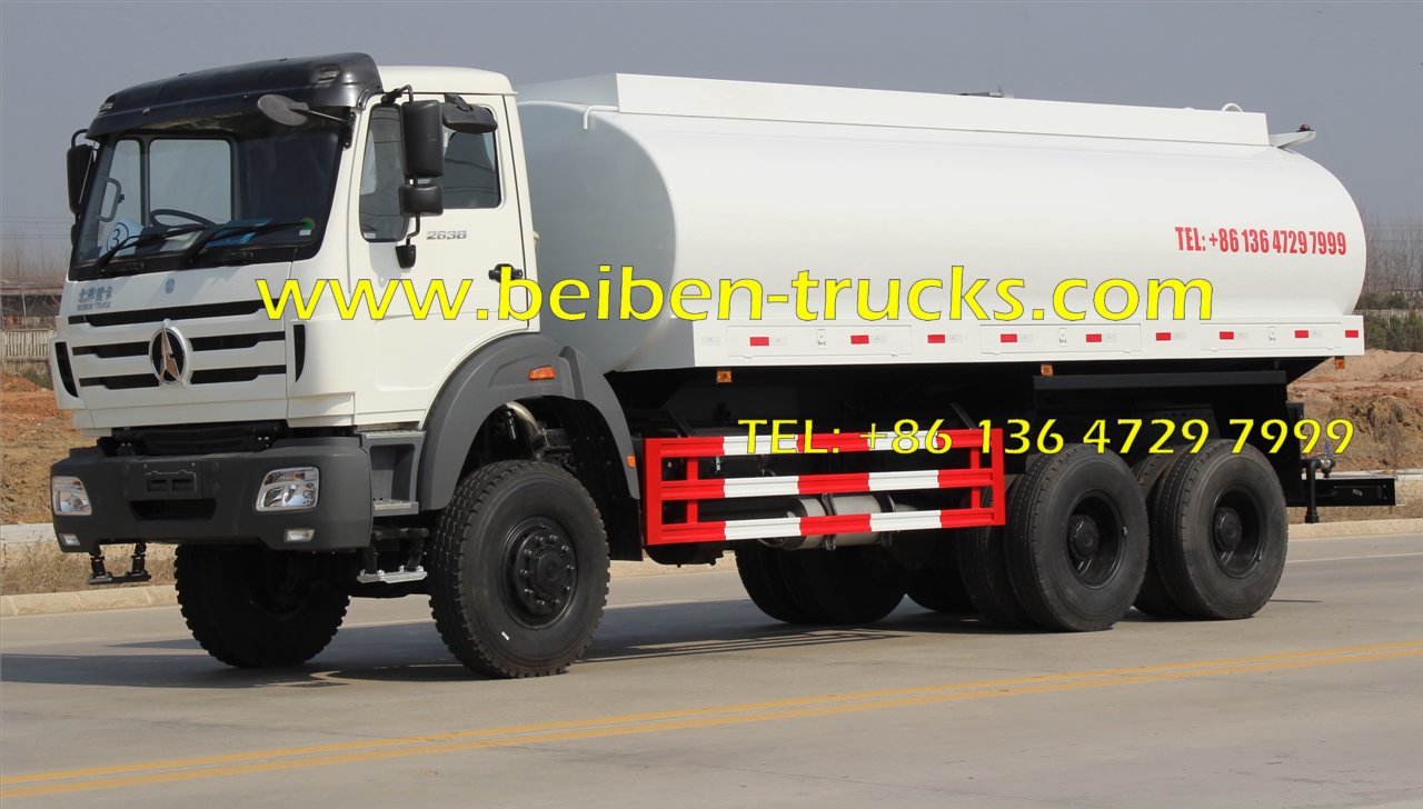 Proveedor de camiones cisterna beiben 20 CBM de la mejor calidad en Kenia.