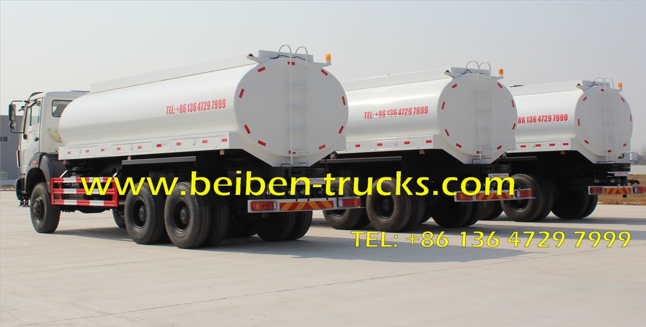 Proveedor de camiones cisterna beiben 20 CBM de la mejor calidad en Kenia.