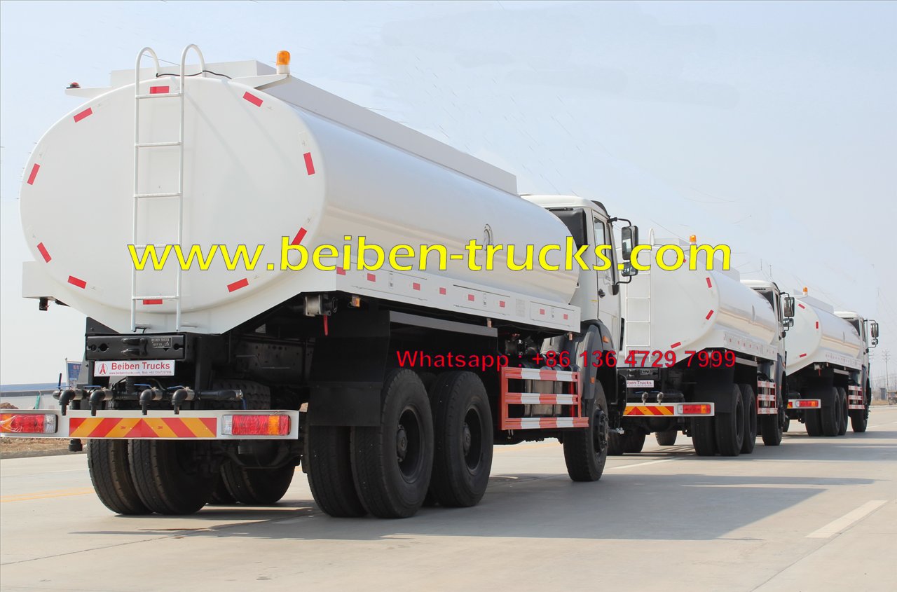 Camión cisterna de agua con capacidad de camión cisterna Beiben 20m3 de buena calidad de CHINA a la venta