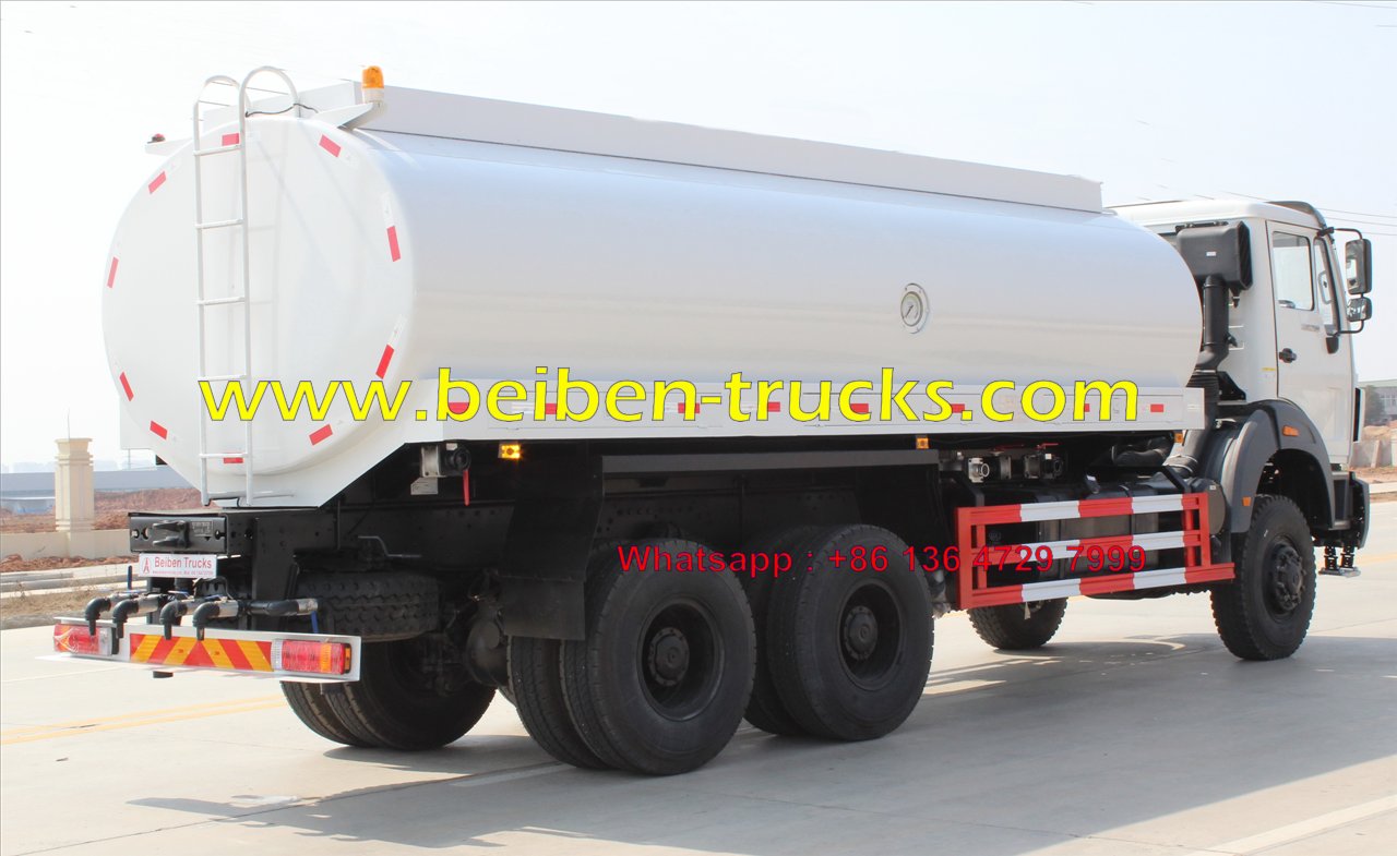 Camión cisterna de agua North Benz NG80 6x4 power star de 20 toneladas