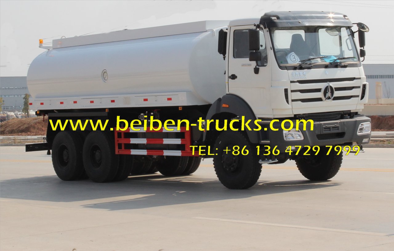 Beiben NG80 6x4 20 metros cúbicos camiones cisterna de agua power star a la venta