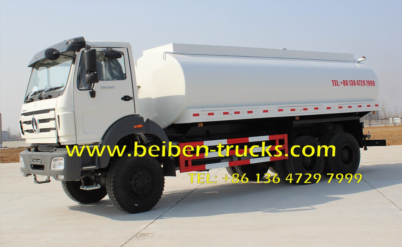 Camión portador de agua Beiben 6x4, camión rociador de agua a la venta