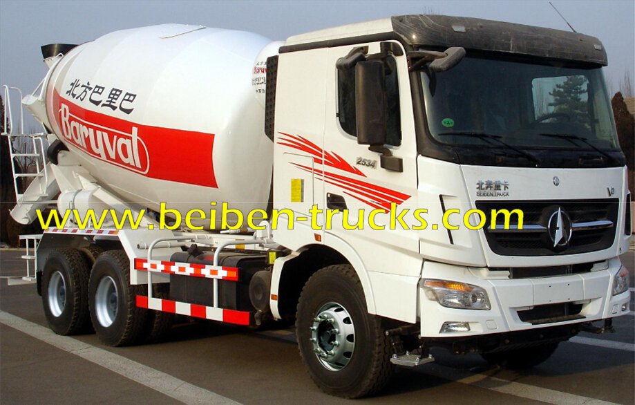 Camión mezclador de cemento beiben V3
