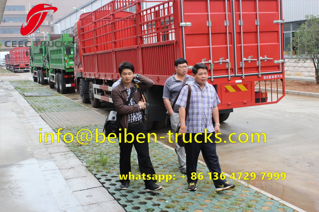 Proveedor de camiones volquete Laos Beiben