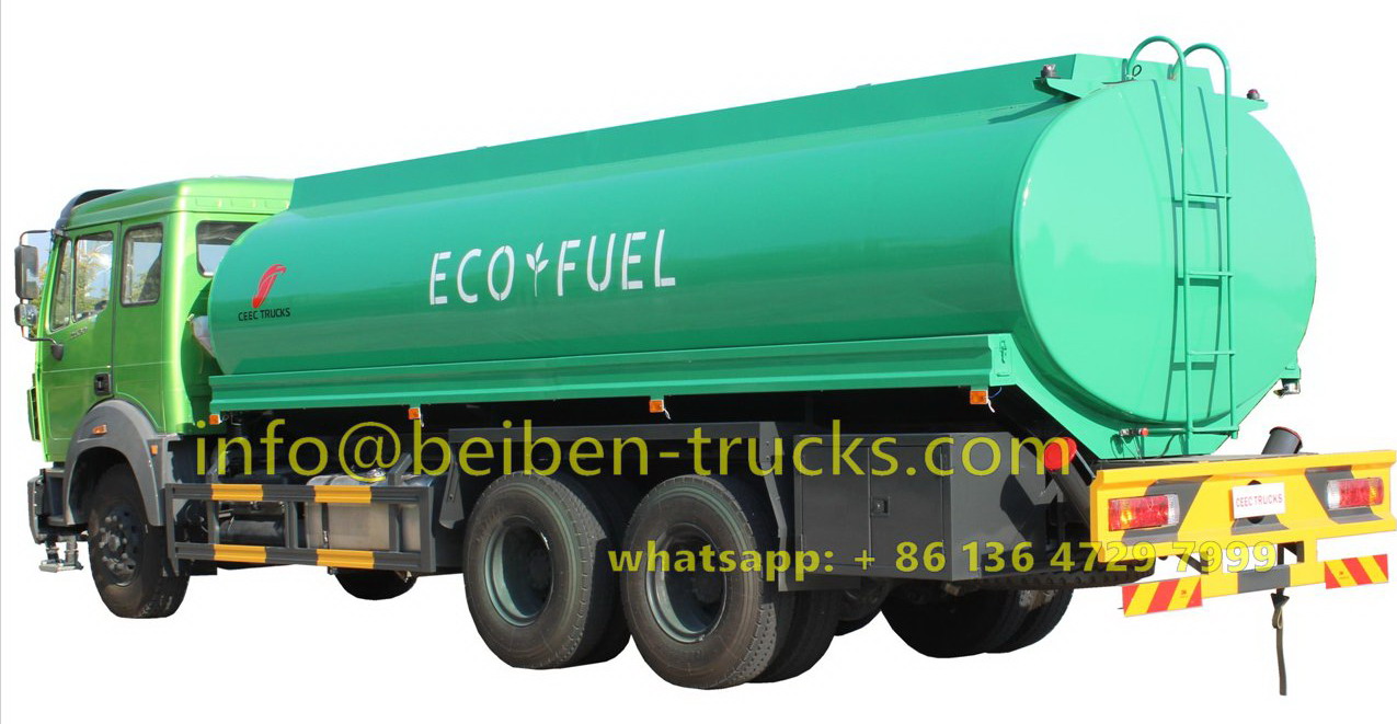 Camión transportador de combustible Beiben de 20.000 L