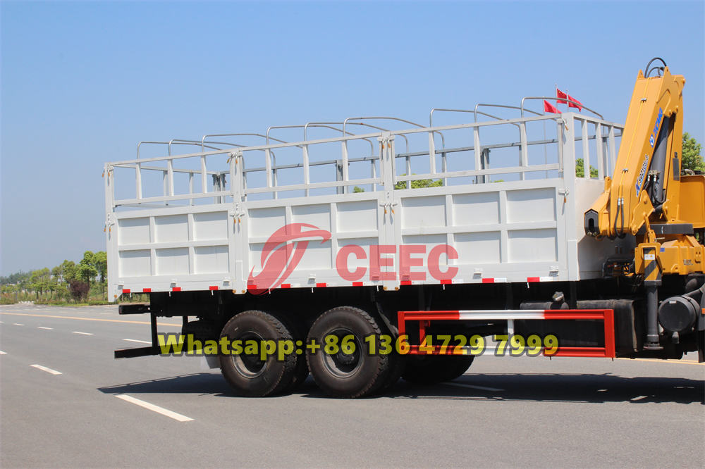 Beiben 2638 5 ton boom crane truck