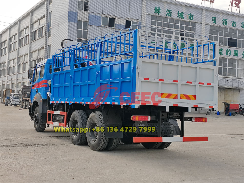 beiben knuckle crane truck