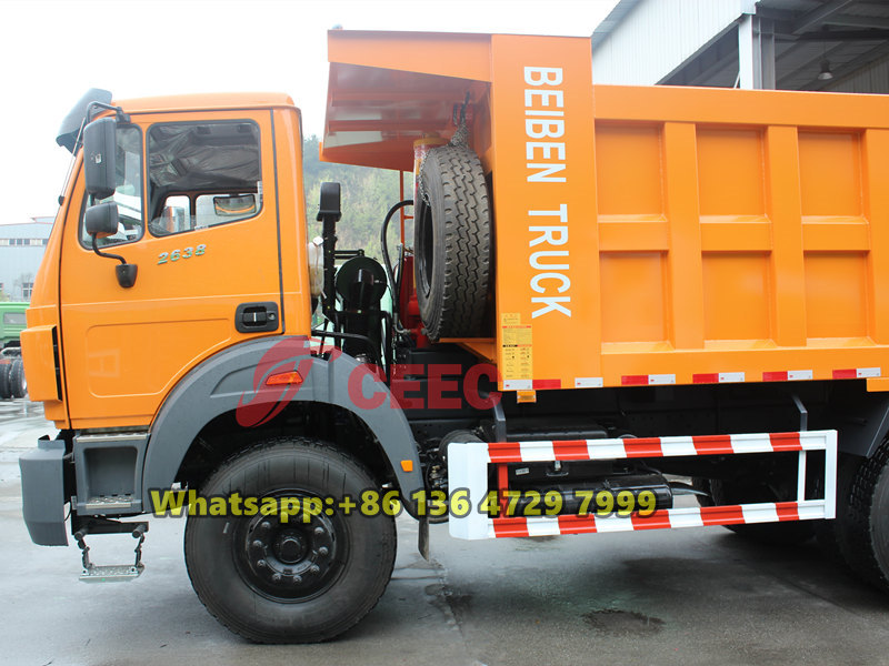 Beiben 6×4 construction dump truck