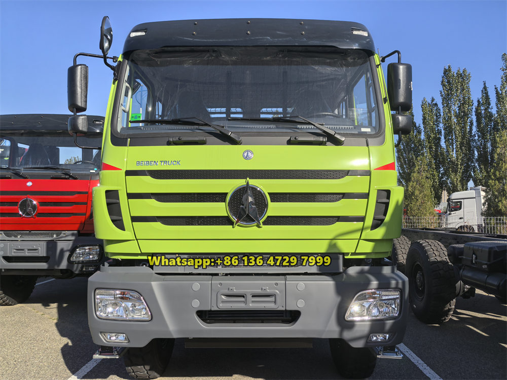 beiben 6x6 drive off road truck