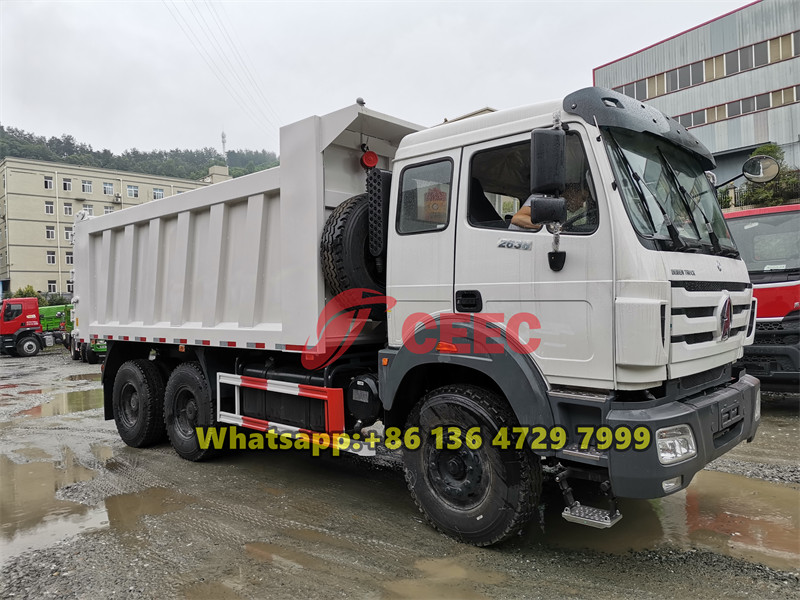 Beiben 10 wheeler tipper truck