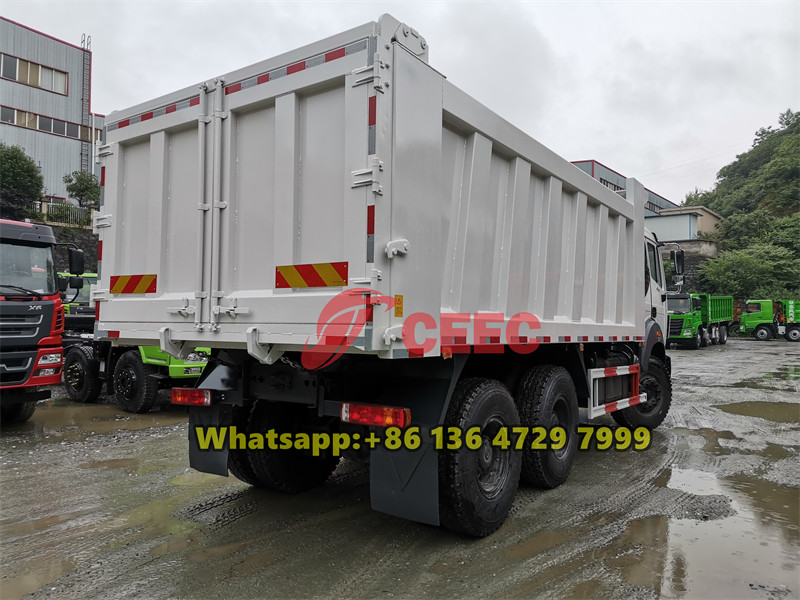 Beiben 6×4 heavy duty dump truck