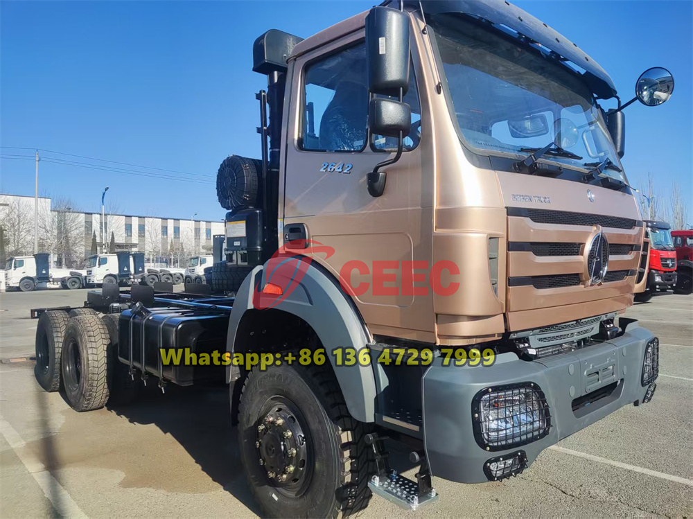 beiben 6x6 drive truck