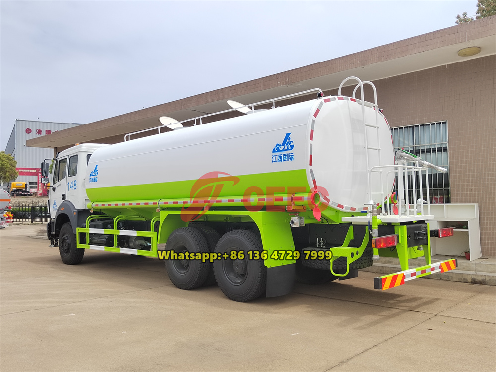 beiben 2638 water tanker truck