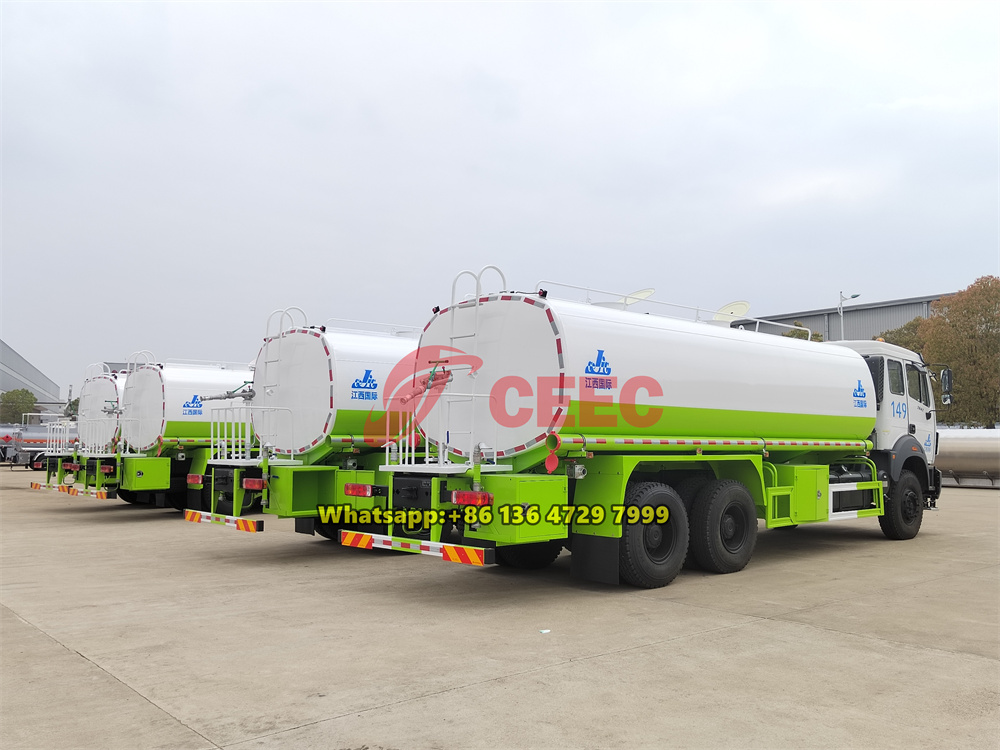 beiben 2638 water tanker truck