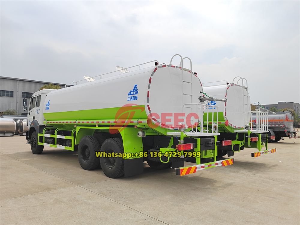 beiben 2638 water tanker truck