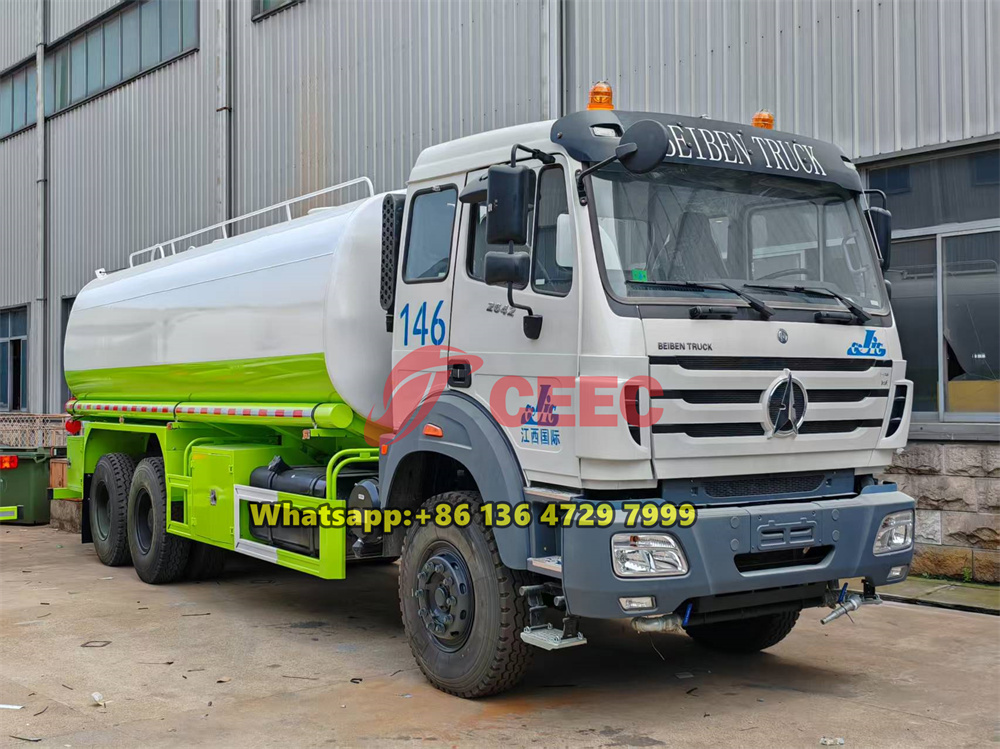 beiben 2638 water tanker truck
