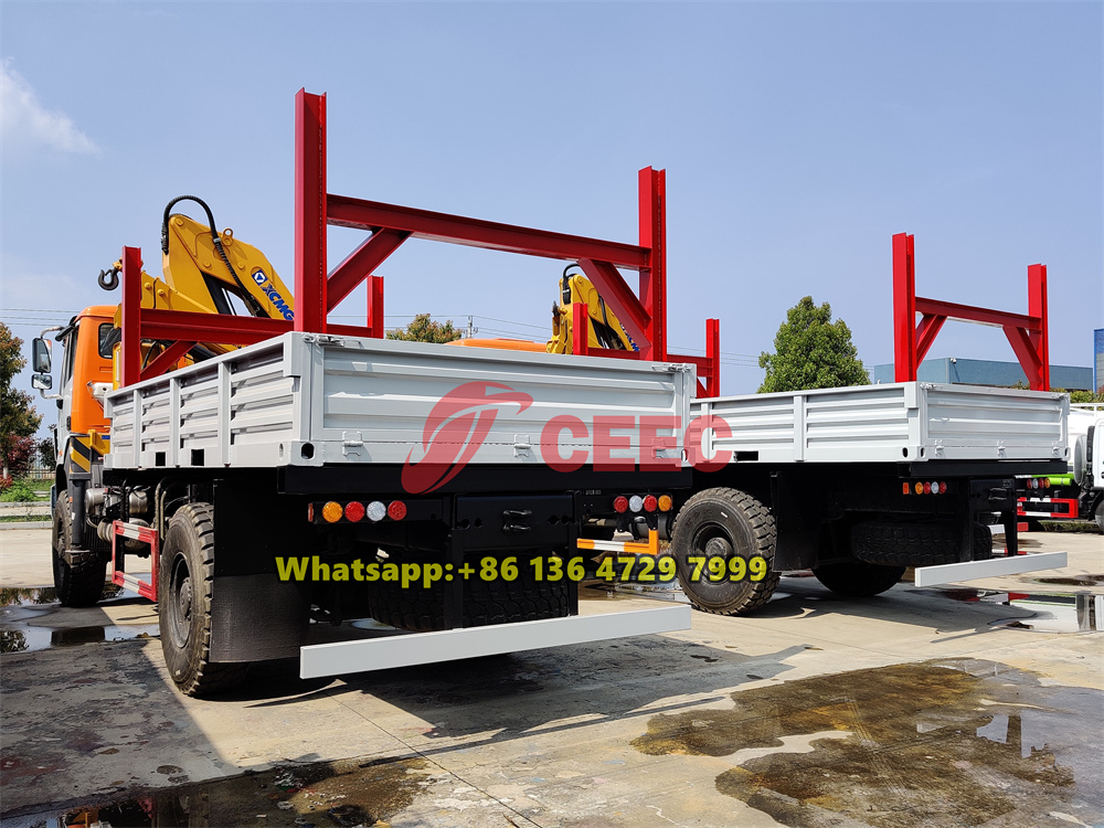 beiben 4x4 drive crane truck