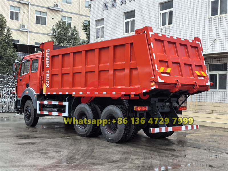 Beiben 10 wheeler construction tipper lorry