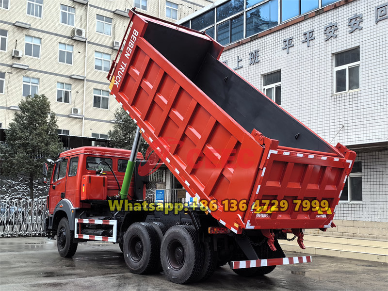 Beiben 25 ton construction tipper dumper
