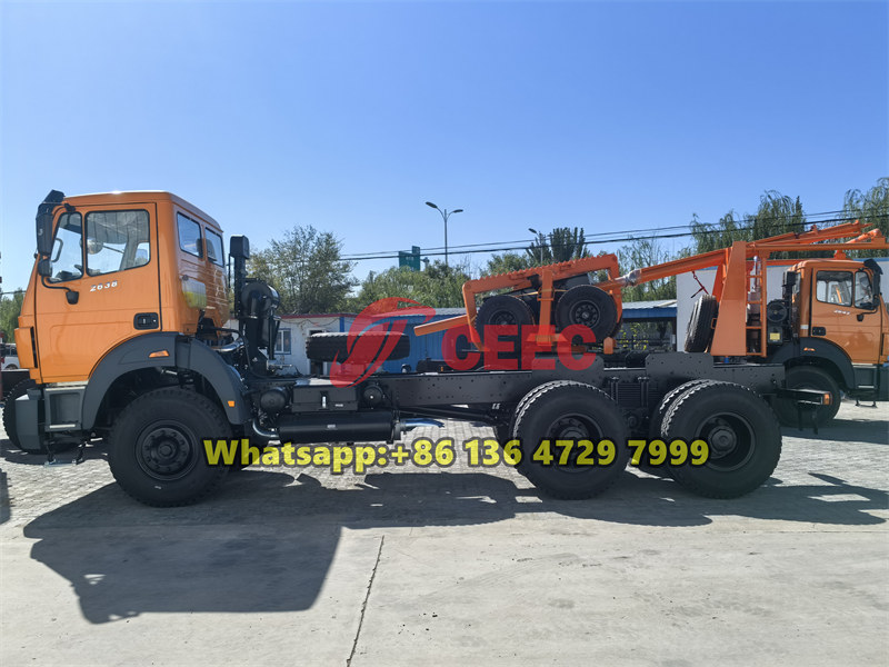 Beiben 10 wheeler 380HP chassis
