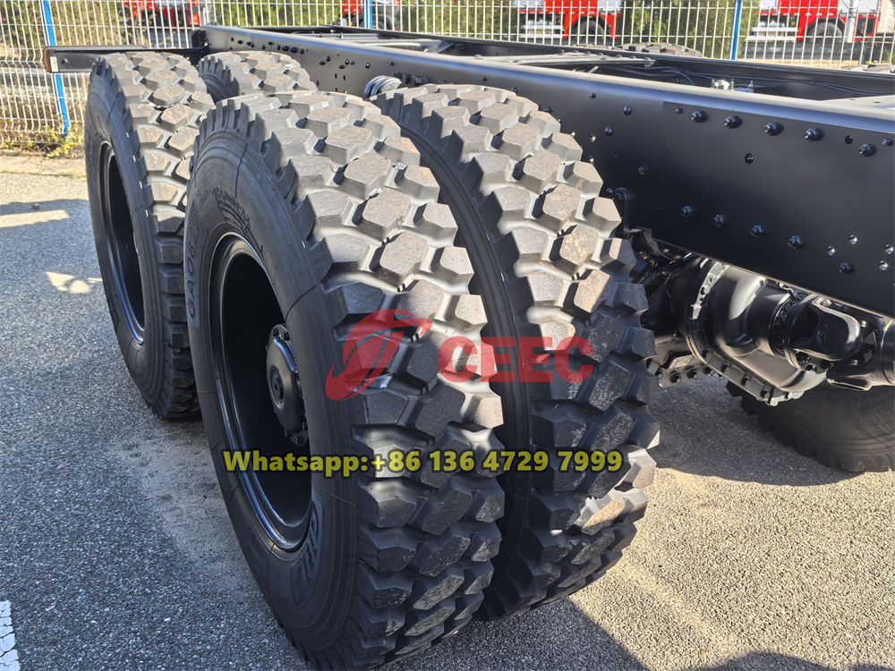 beiben 6x6 drive military truck