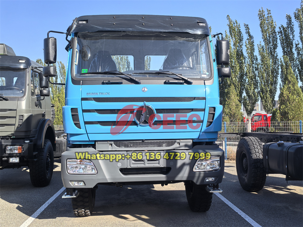 beiben 6x6 drive military truck