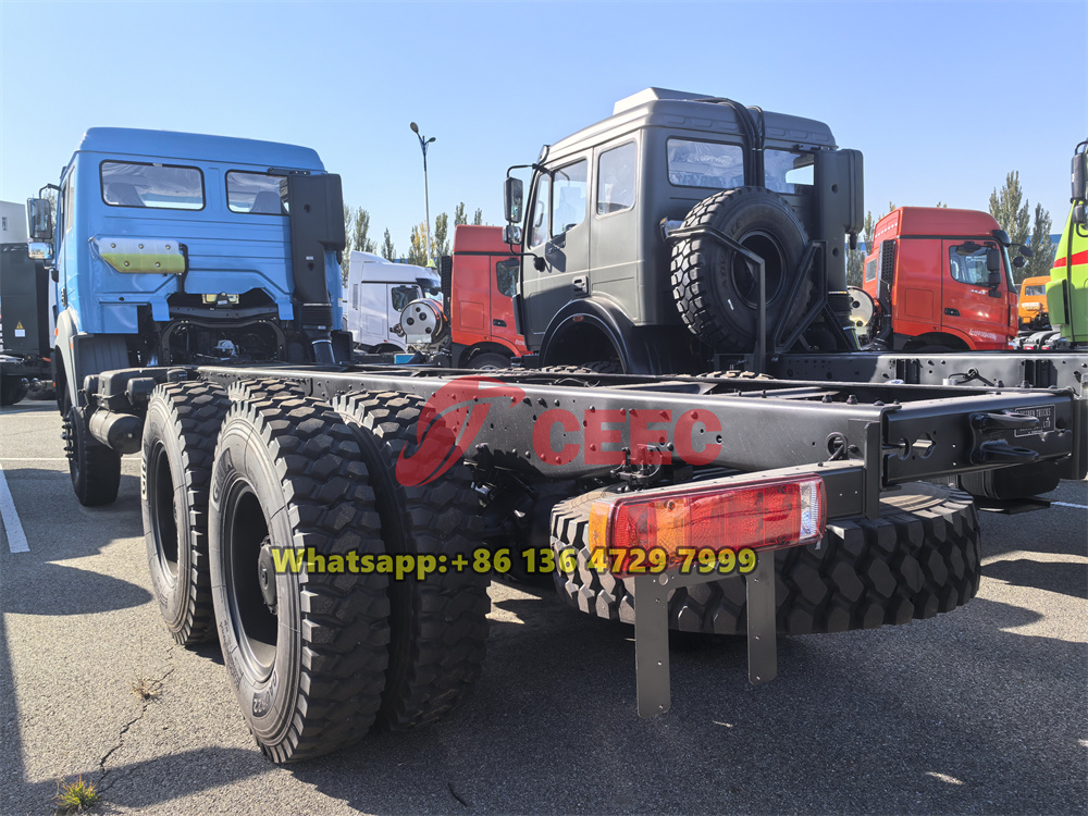 beiben 6x6 drive military truck
